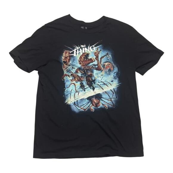 The Thing Tee – Black XL Licensed Sci-Fi Horror Graphic Shirt - Picture 1 of 5